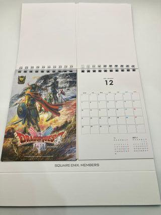 Calendario SQEX Members 2027 Final Fantasy