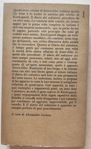 Enten-Eller, S. Kierkegaard, Adelphi vol. 1