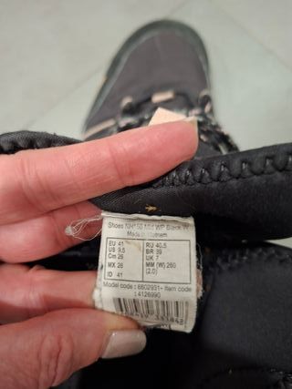 Zapatillas montaña Decathlon Talla 41