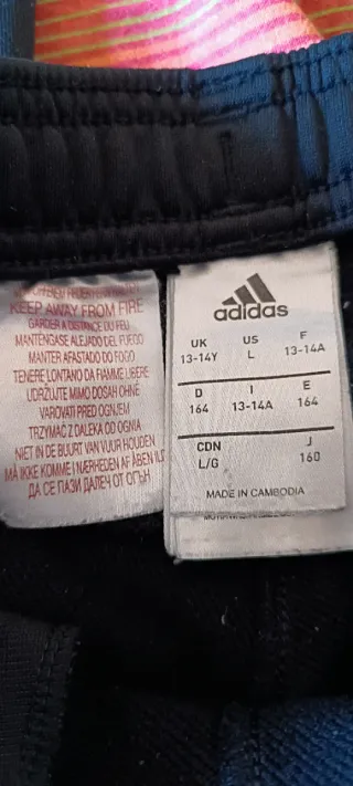 Pantaloni tuta Adidas Ragazza 13/14 anni