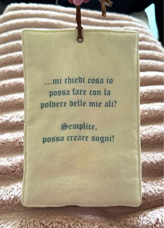 Mini pannellino decorativo fata dei fiori