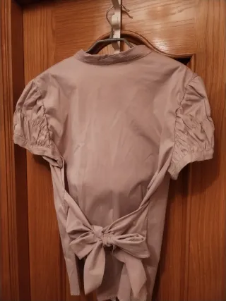 Blusa Zara Woman rosa