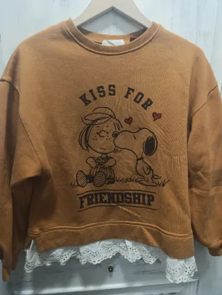 Sudadera Zara Snoopy 12-14 años