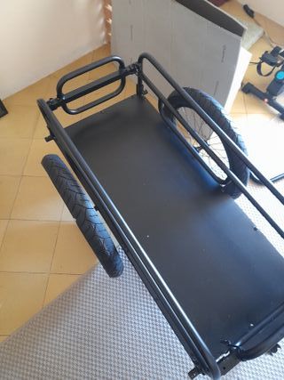 Remolque plegable para bicicleta