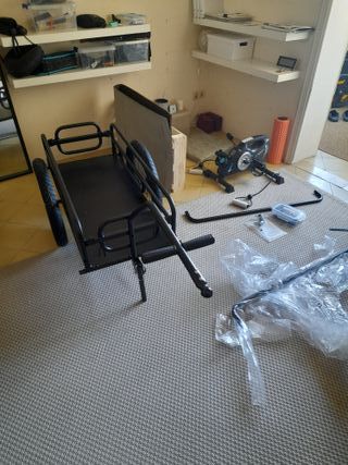 Remolque plegable para bicicleta