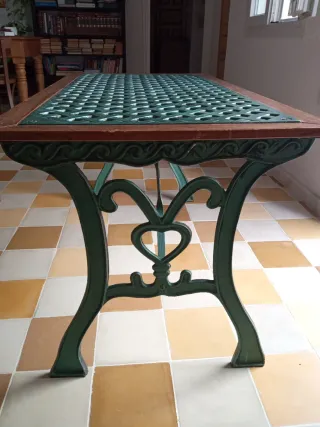 Mesa exterior en Sanlúcar de Barrameda