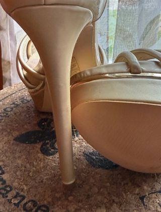 2 Pares Zapatos Tacón Aguja