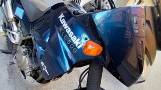 Kawasaki KLE 500 Azul
