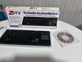 Teclado Inalámbrico ZDTV con Touchpad