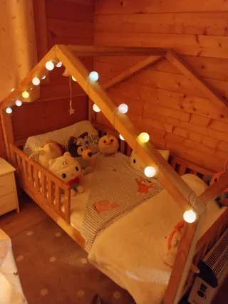 Cama casita 160x90cm
