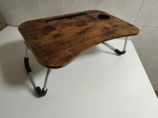 Mesa Bandeja Plegable Cama Cajón