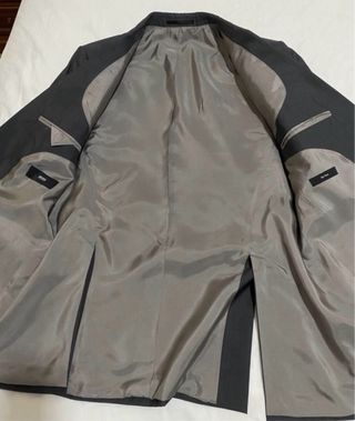 Traje Hugo Boss Gris Hombre