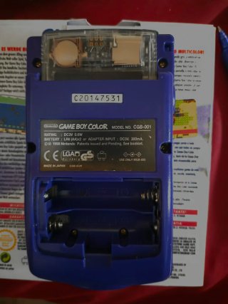 Nintendo Game Boy Color Morado