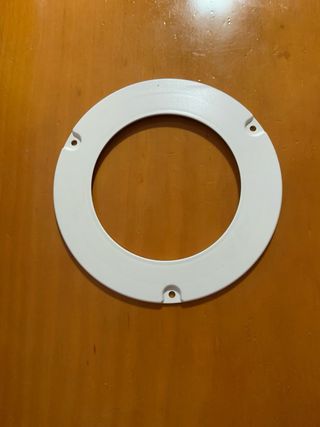 Tubo Salida Humos Calentador Coaxial Blanco