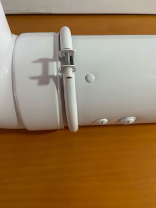 Tubo Salida Humos Calentador Coaxial Blanco