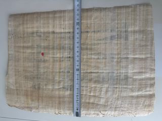 Foglio papiro antico Egitto dee