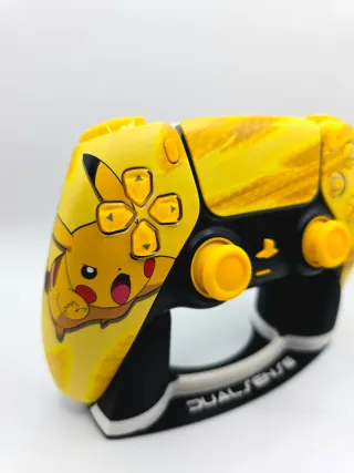 Mando PS5 DualSense Personalizado Pikachu