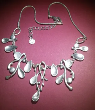 Collana Ikita Vintage Argento e Verde