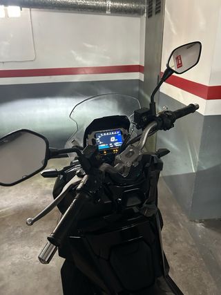 Moto 125cc Scooter Negra