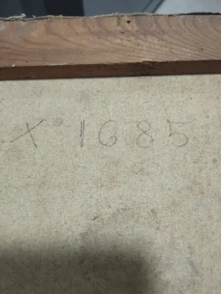 Cuadro antiguo 1605