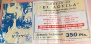 Antigua entrada Cueva del Águila