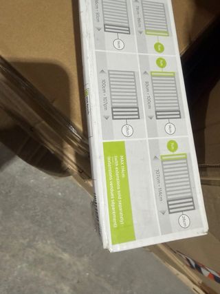 Extensión Barrera Seguridad 7cm Universal NUEVA