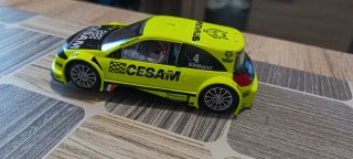 Coche Scalextric Renault Megane Ninco