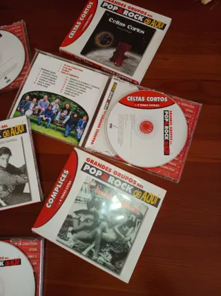 5 CDs Pop Rock Español Originales