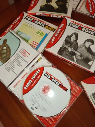 5 CDs Pop Rock Español Originales