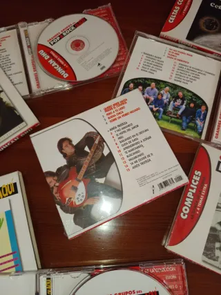 5 CDs Pop Rock Español Originales