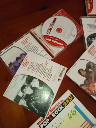 5 CDs Pop Rock Español Originales