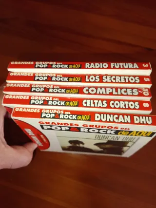 5 CDs Pop Rock Español Originales