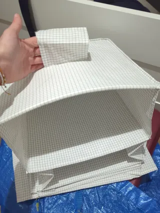 Estantería de tela para armario