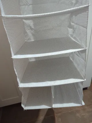 Estantería de tela para armario