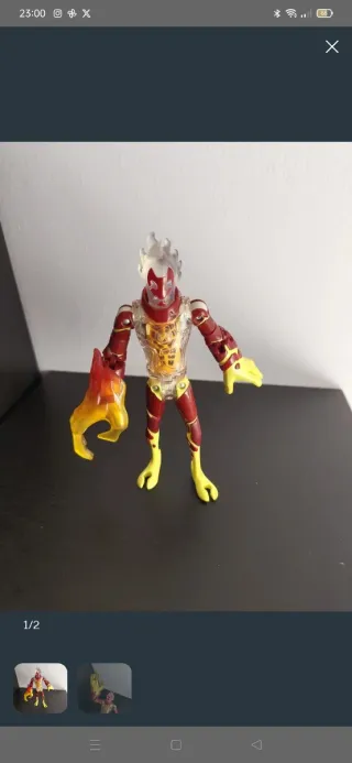 Pack Ben 10: Fuego, Piedra y Big Chill