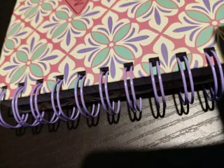 Quaderno Notes con elastico e fantasia