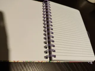 Quaderno Notes con elastico e fantasia