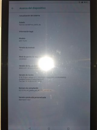 Tablet 10 Multicolor ram 16gb y 1tb de memoria