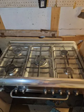 Cucina a gas 90cm con forno elettrico