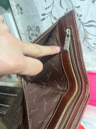 Cartera Balenciaga Paris Vintage Piel Marrón