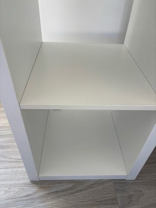 Mueble Kallax Ikea blanco