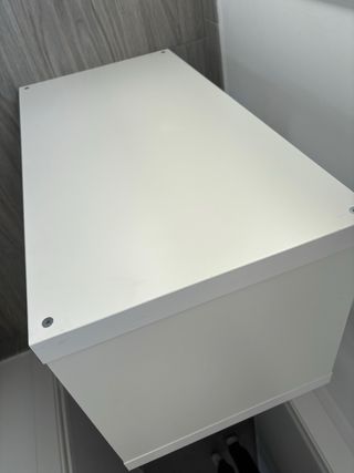 Mueble Kallax Ikea blanco