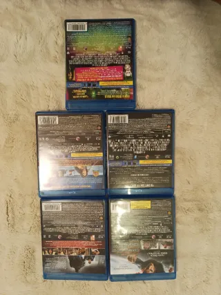 Colección 5 Películas DC Blu-Ray Español