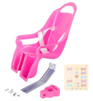 Asiento Muñecas Bicicleta Infantil Rosa