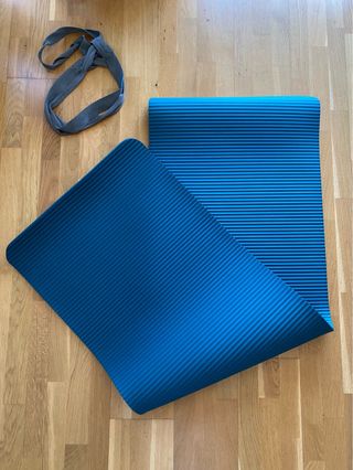 Esterilla Pilates Decathlon Azul