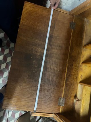 Escritorio vintage de madera