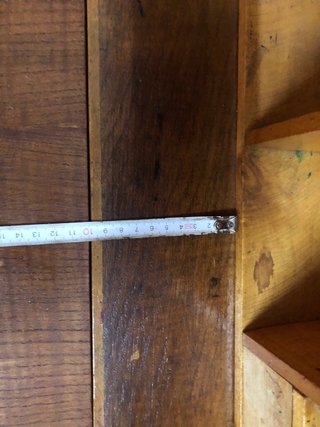 Escritorio vintage de madera