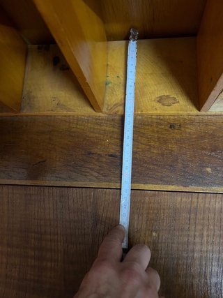 Escritorio vintage de madera