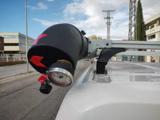 Depósito agua techo camper