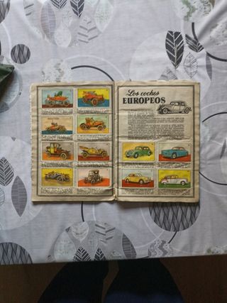 Album antiguo de coches Autos al Dia